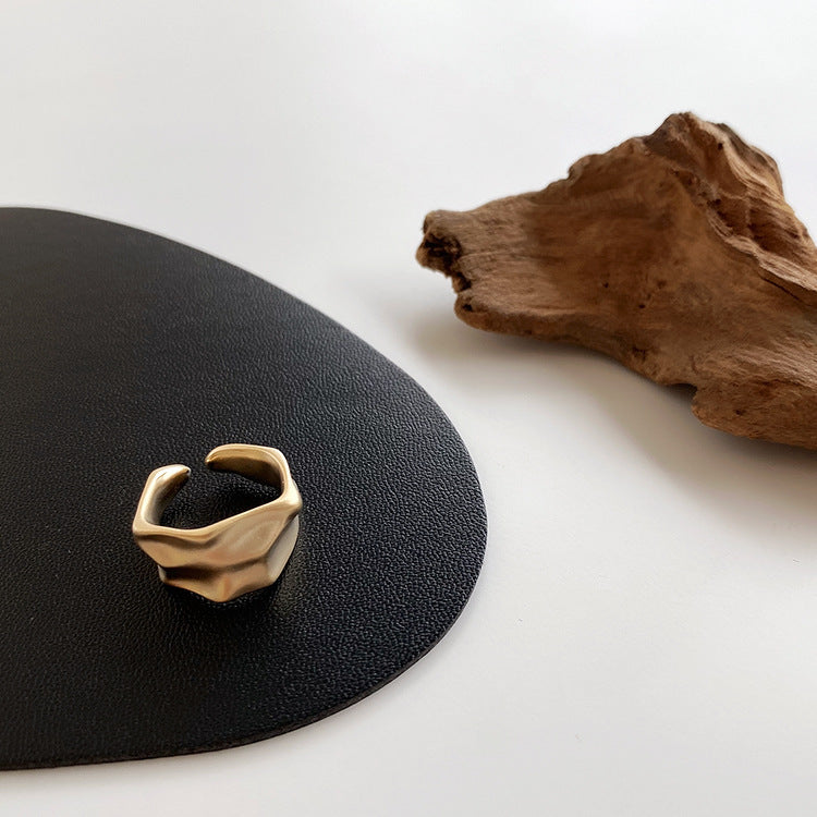 Irregular Metal Adjustable Ring
