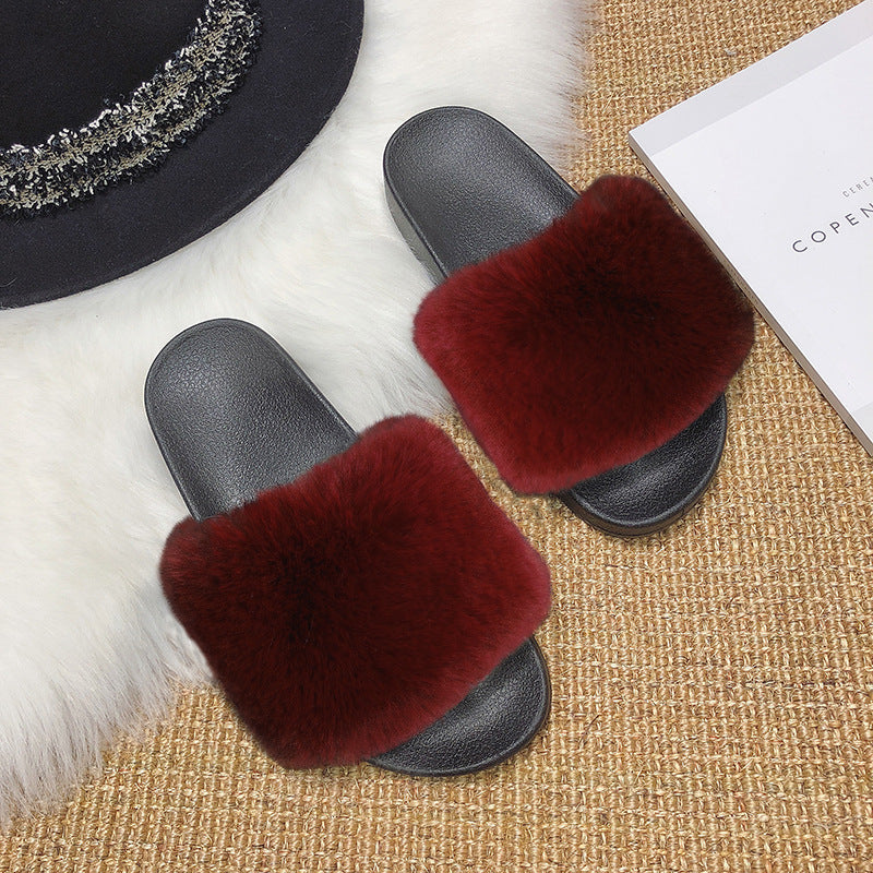 Miu Fluffy Sliders