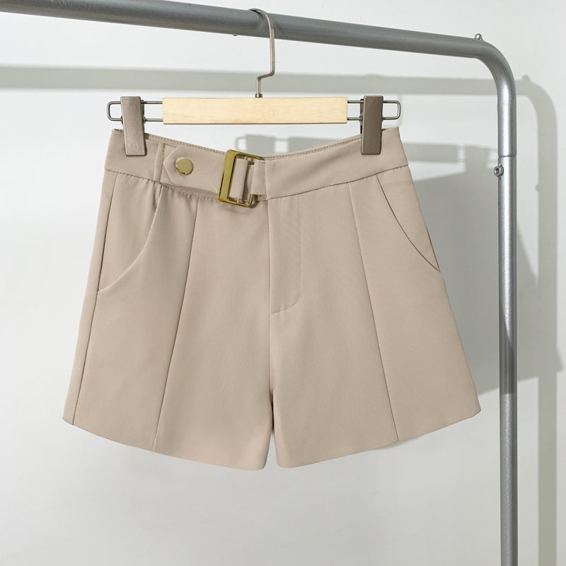 Attie Belt Buckle Shorts