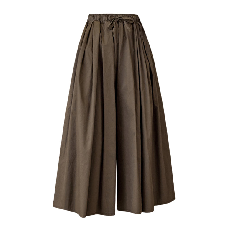 High Waist Wide Leg Culottes