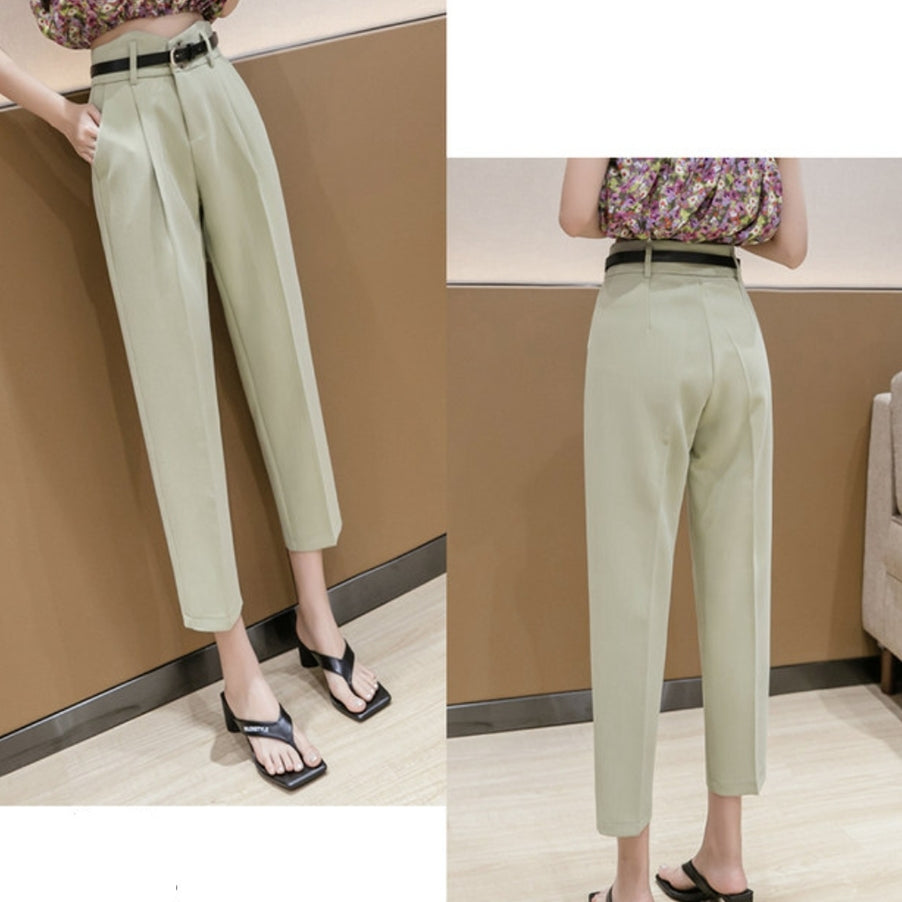 High Waist Tapered Pants