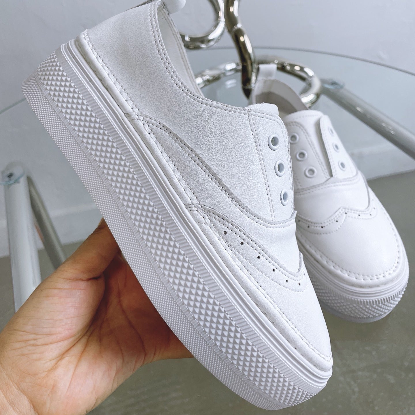 Windsor Calf Leather Sneakers