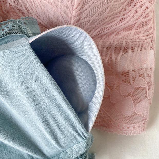 Lace Adjustable Spaghetti Padded Bralette