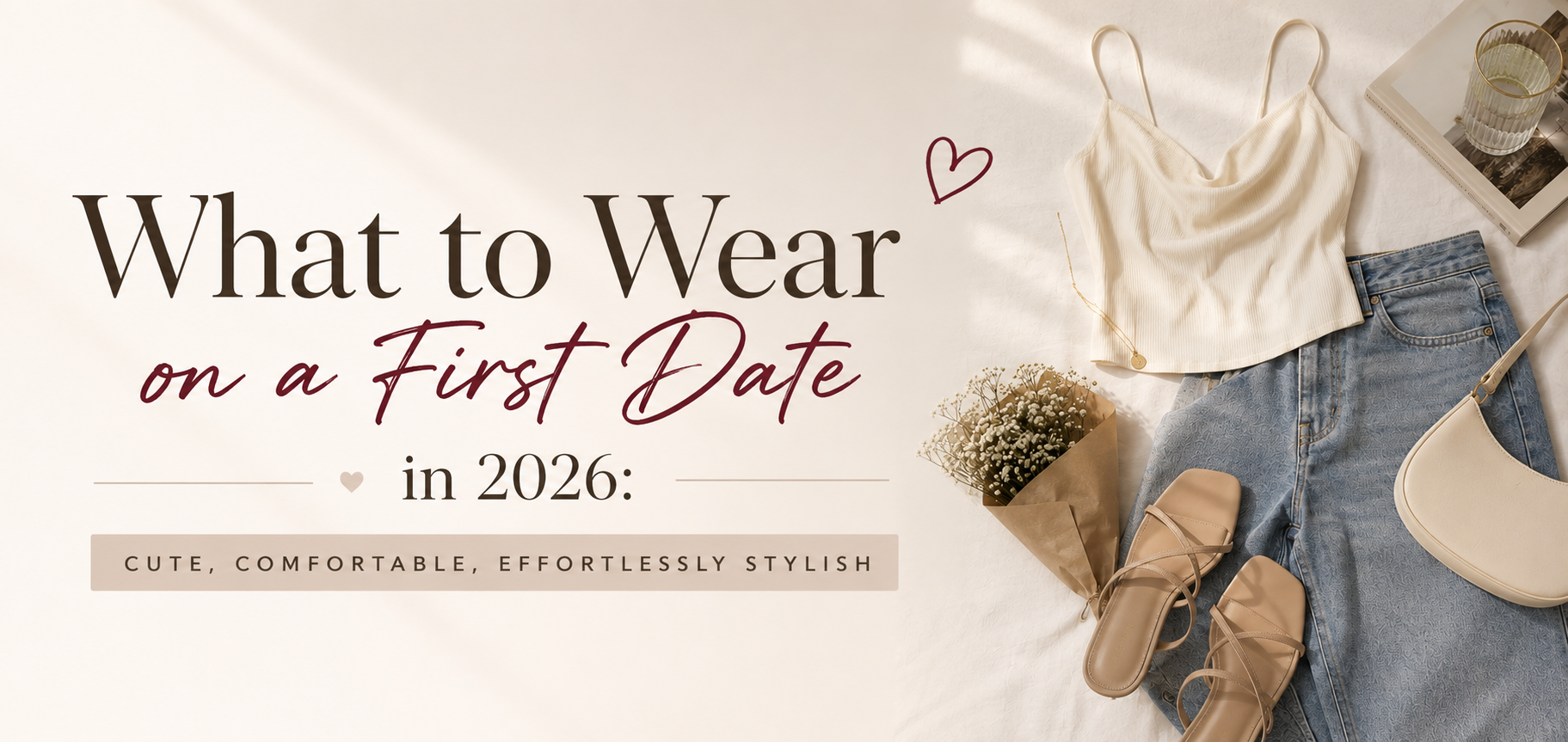 What to Wear on a First Date in 2026: Cute, Comfortable &amp; Effortlessly Stylish