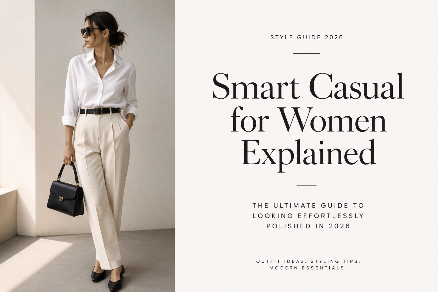 Smart Casual for Women Explained: The Ultimate Guide to Looking Effortlessly Polished 2026