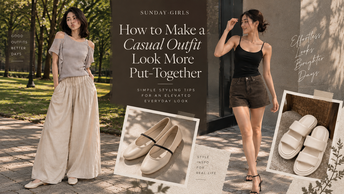 How to Make a Casual Outfit Look More Put-Together