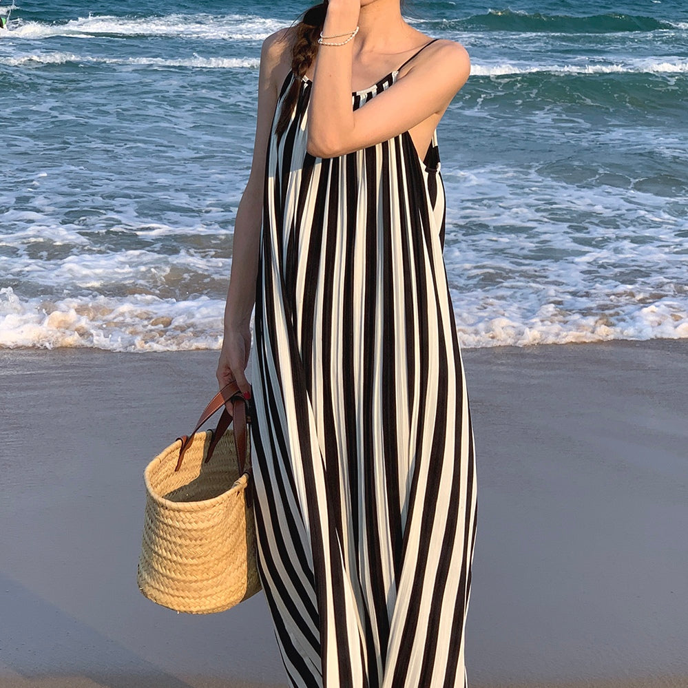 Harper Striped Maxi Dress