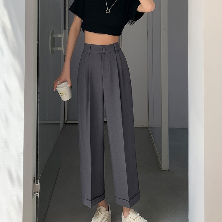 Billie Drape Wide Leg Capri Pants