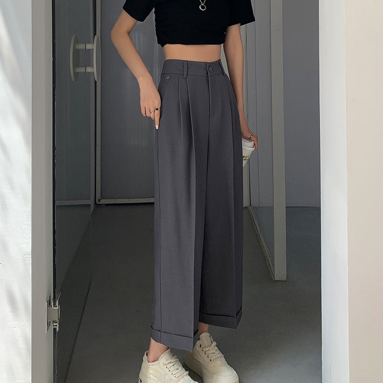 Billie Drape Wide Leg Capri Pants