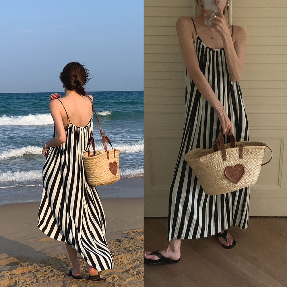 Harper Striped Maxi Dress