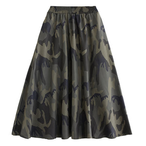 Nova Camouflage Print Skirt