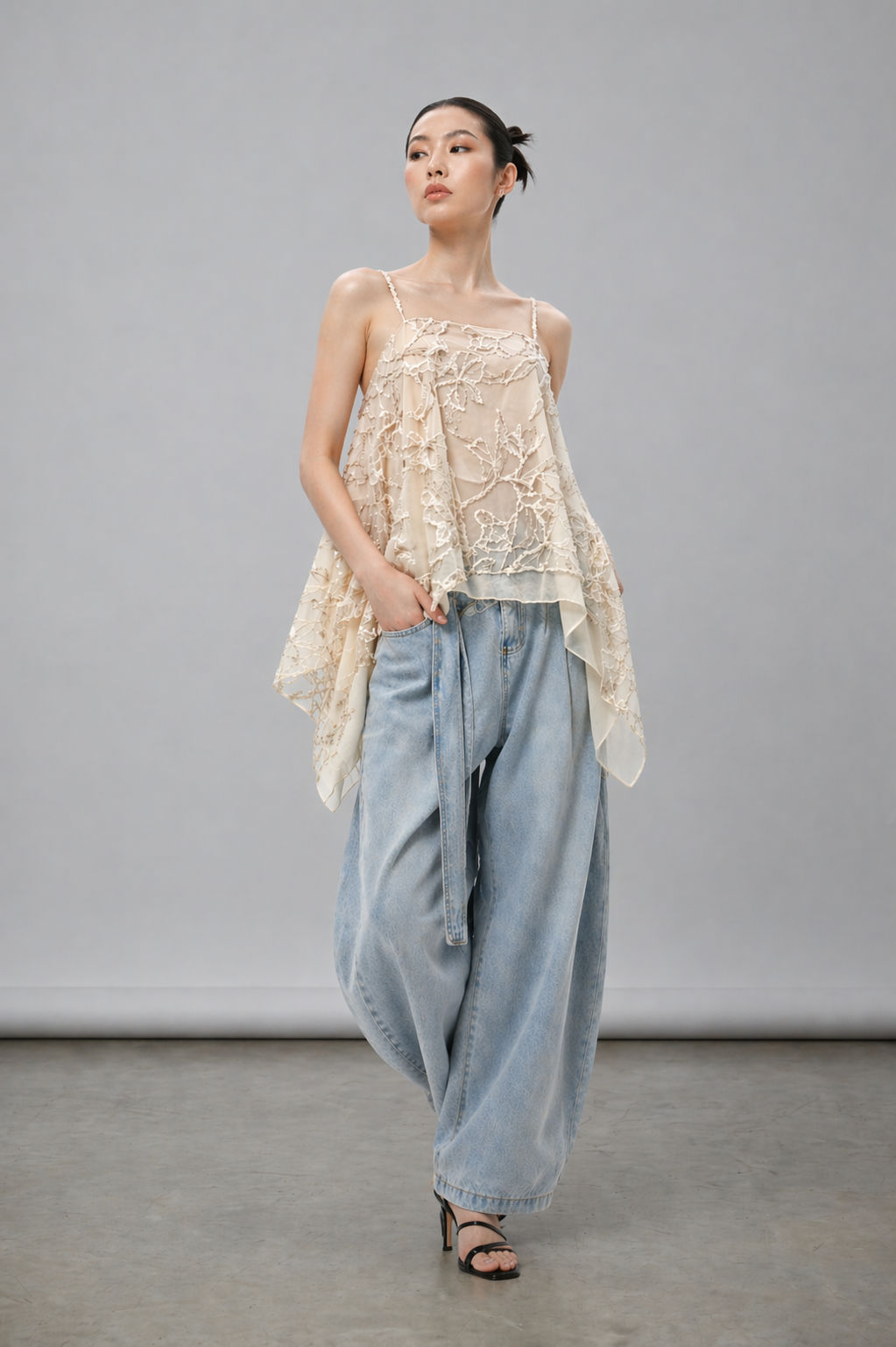 Alessandra Spaghetti Top