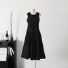 Allyn Sleeveless A-Line Midi Dress