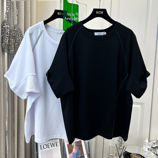 Wynn Loose Fit Bat Sleeve Tee