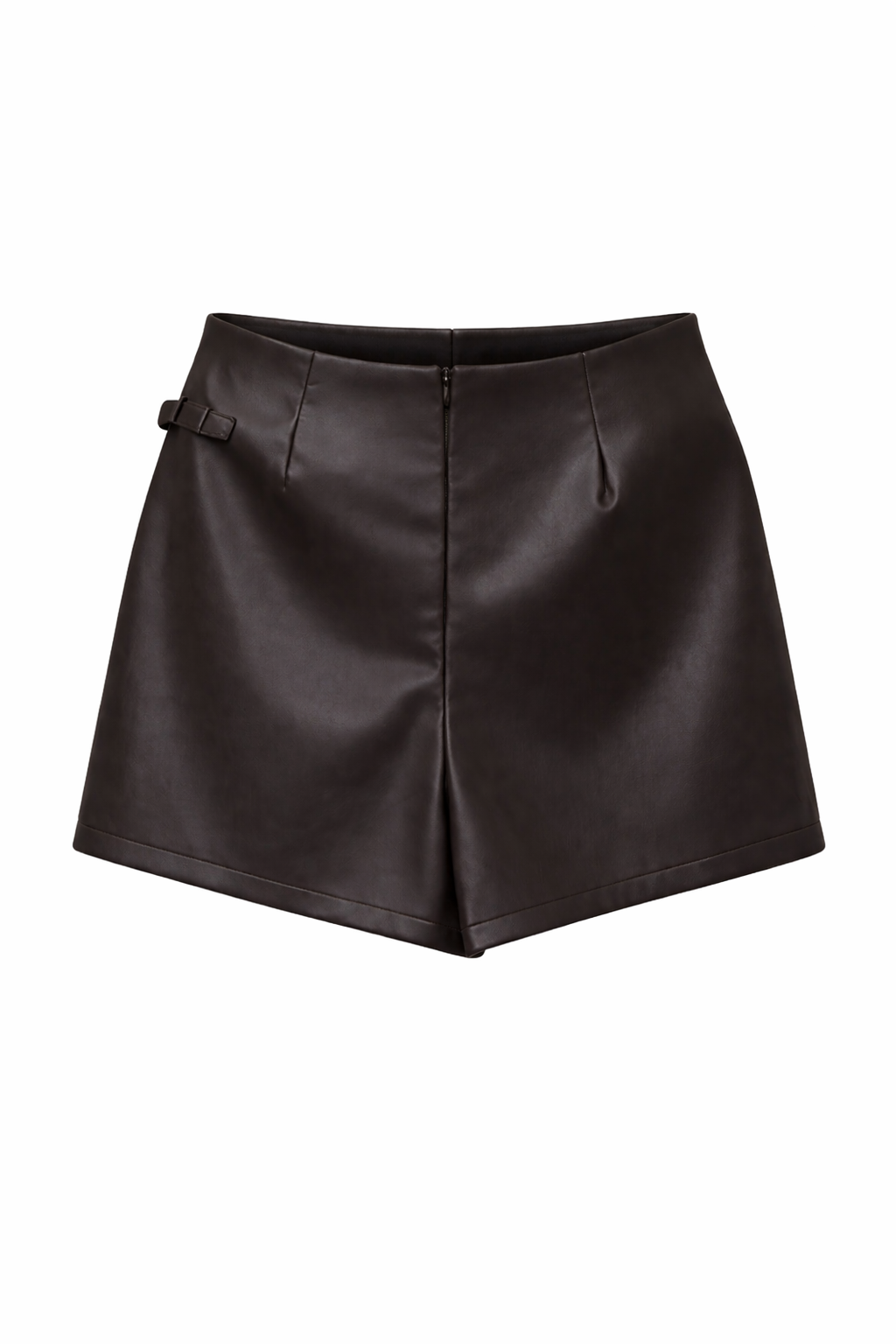 Jane Faux Leather Skort