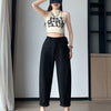 Ramie High Waist Harem Pants