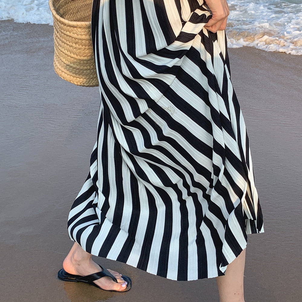 Harper Striped Maxi Dress