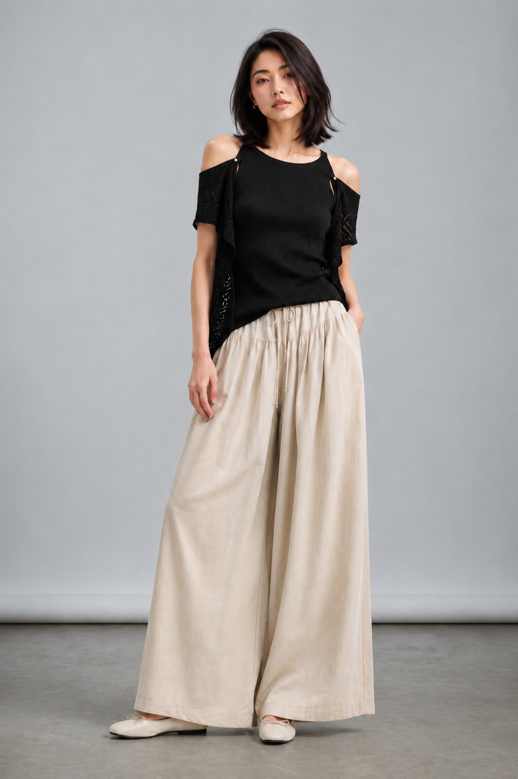 Audrey 3-Way Knit Top