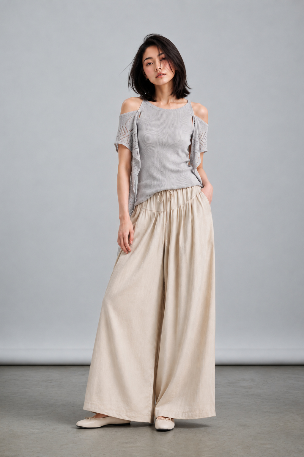 Audrey 3-Way Knit Top