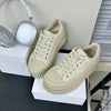 Jemma Thick-Soled Calf Leather Sneakers