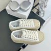 Jemma Thick-Soled Calf Leather Sneakers
