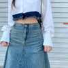 Dolly A-Line Denim Skirt