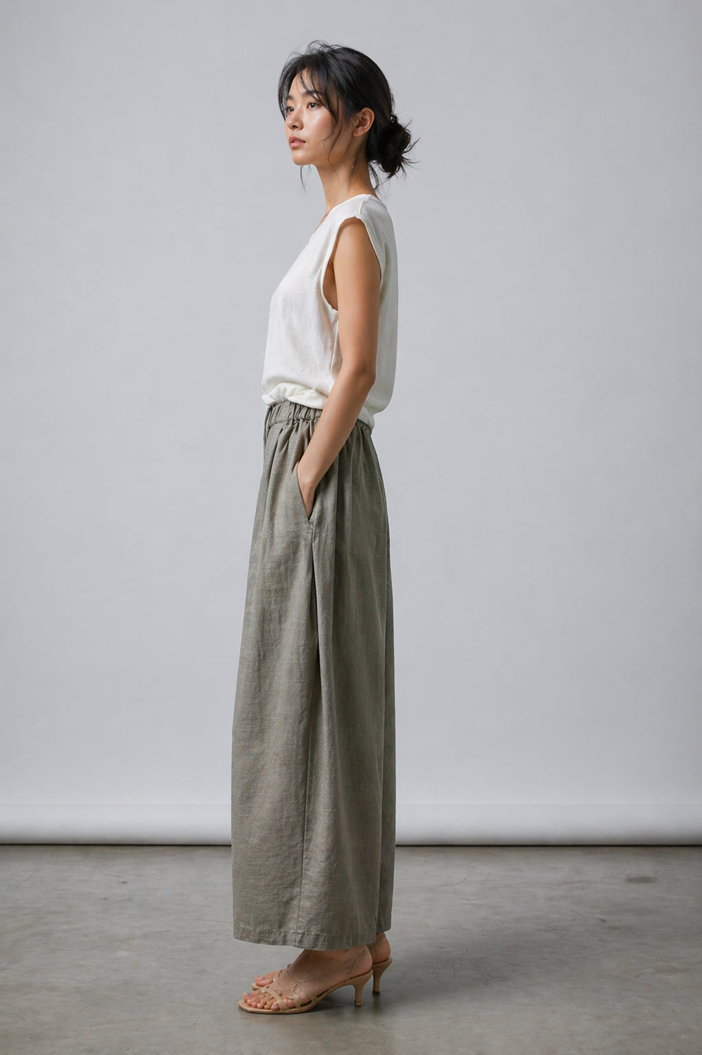 Taylor Round Neck Muscle Tee