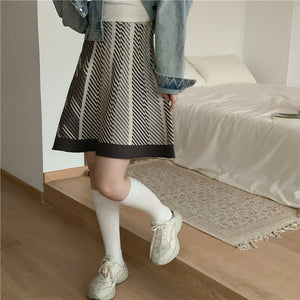 Josie Knitted A-Line Skirt