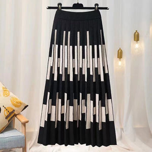 Morgan Knit Pleated Skirt