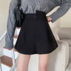 Sonya Asymmetric Button Shorts