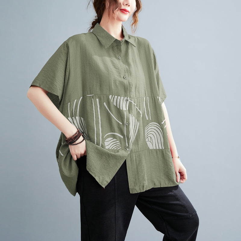 Franca Oversized Button Up Shirt