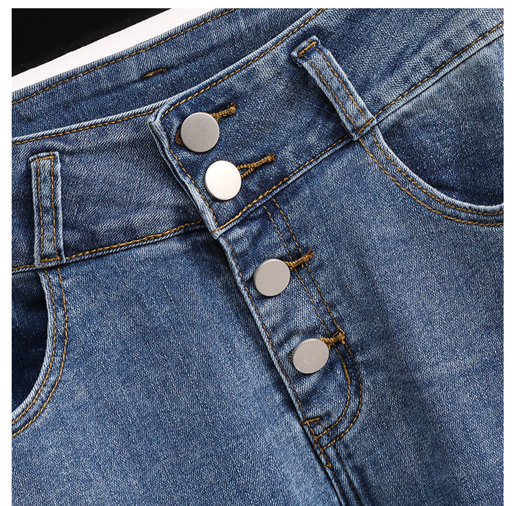 Seti Essentials Button Denim Jeans