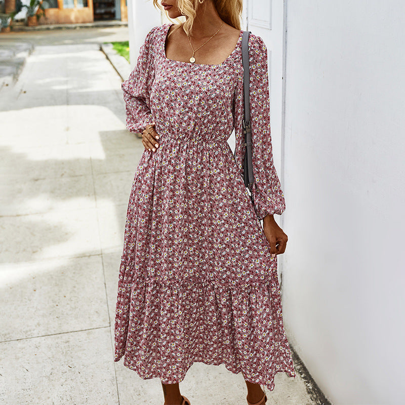 Emery Floral Puff Sleeve Dress