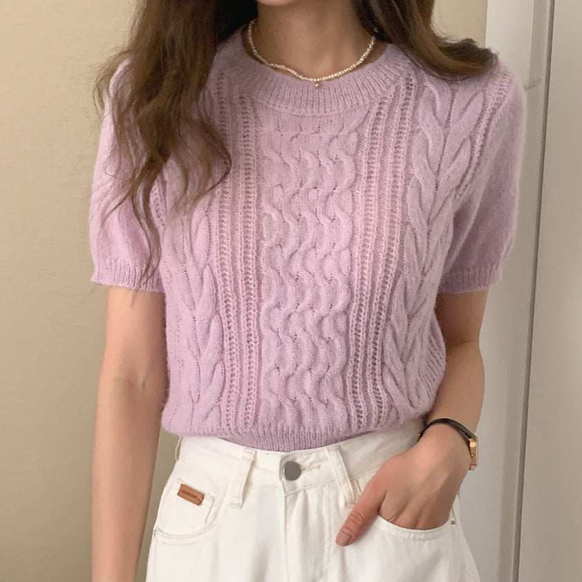 Reyie Knotted Knit Shirt