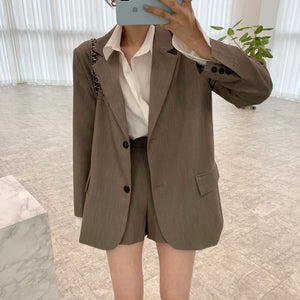 Tylio Coat + Shorts Set