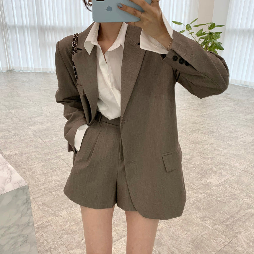 Tylio Coat + Shorts Set