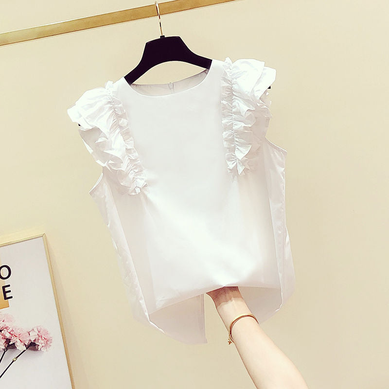 Side Ruffle Top