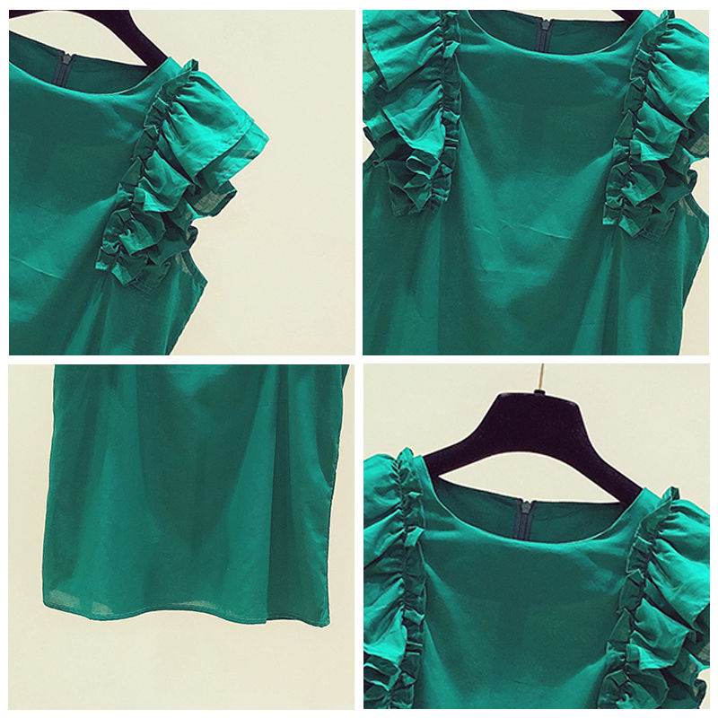 Side Ruffle Top