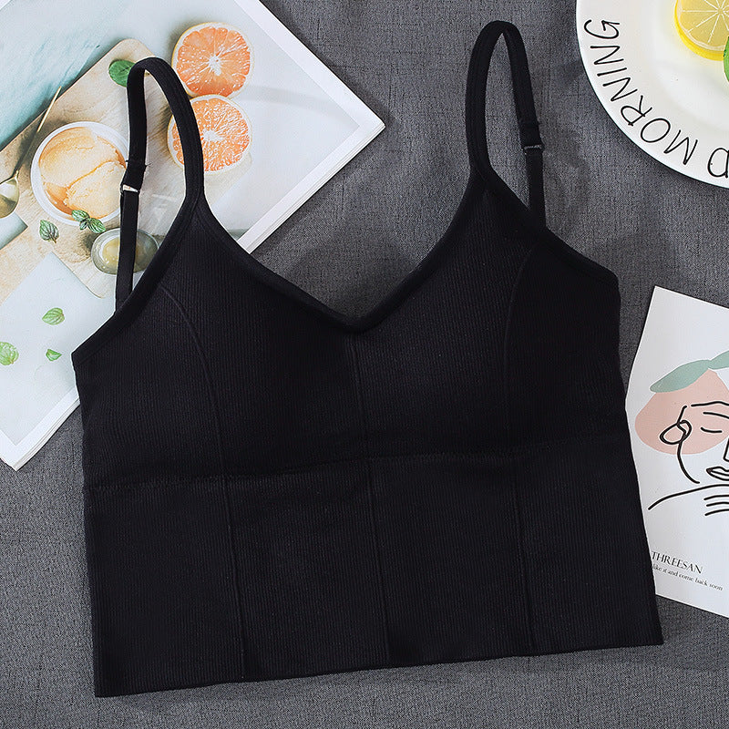 Spaghetti U-Back Crop Bralette