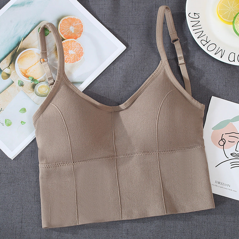 Spaghetti U-Back Crop Bralette