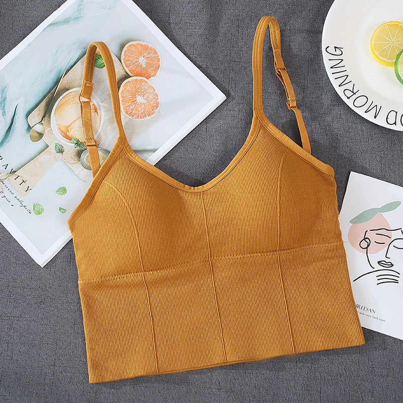 Spaghetti U-Back Crop Bralette