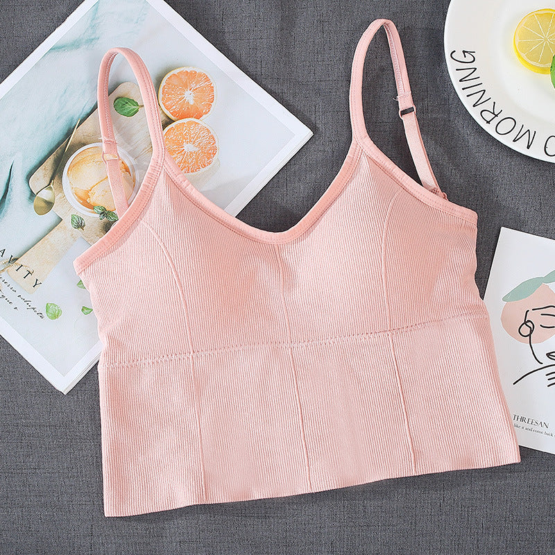 Spaghetti U-Back Crop Bralette