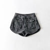 Pocket High Waist Denim Shorts