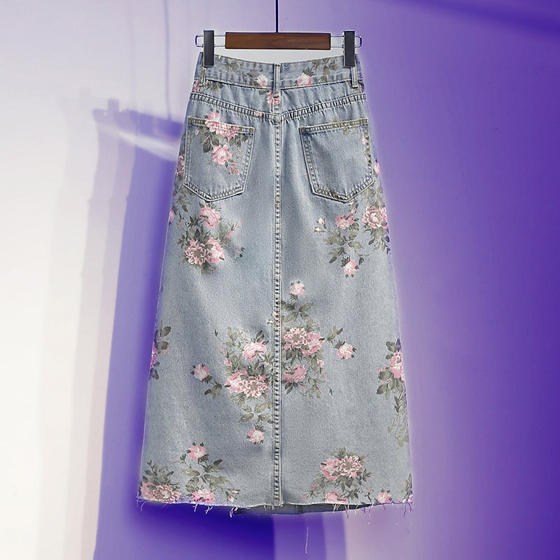 Zen Floral Skirt