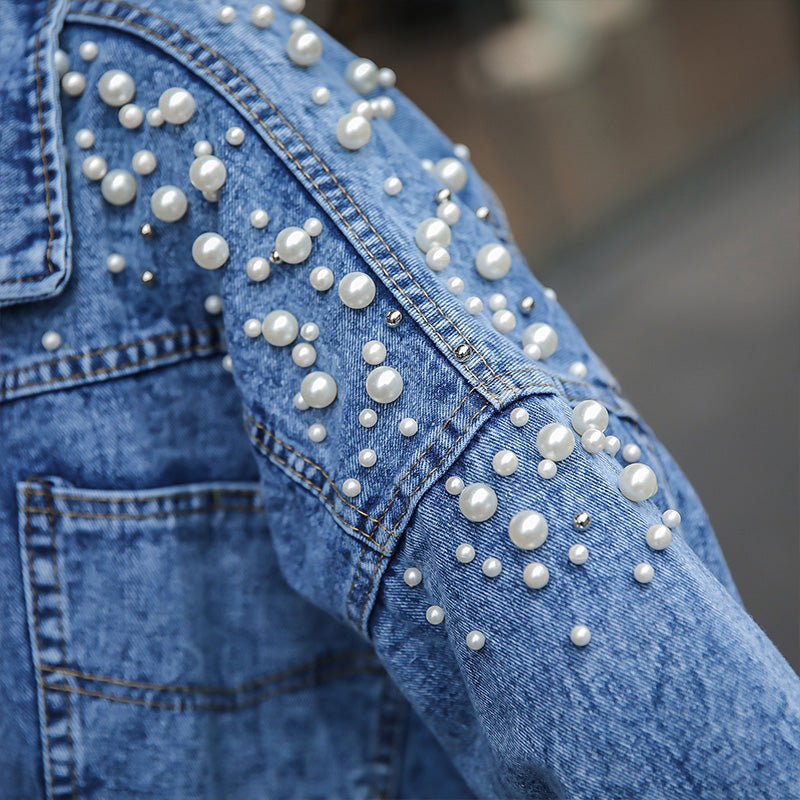 Ariette Pearl Denim Jacket