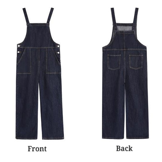 Big Pocket Denim Jumpsuit