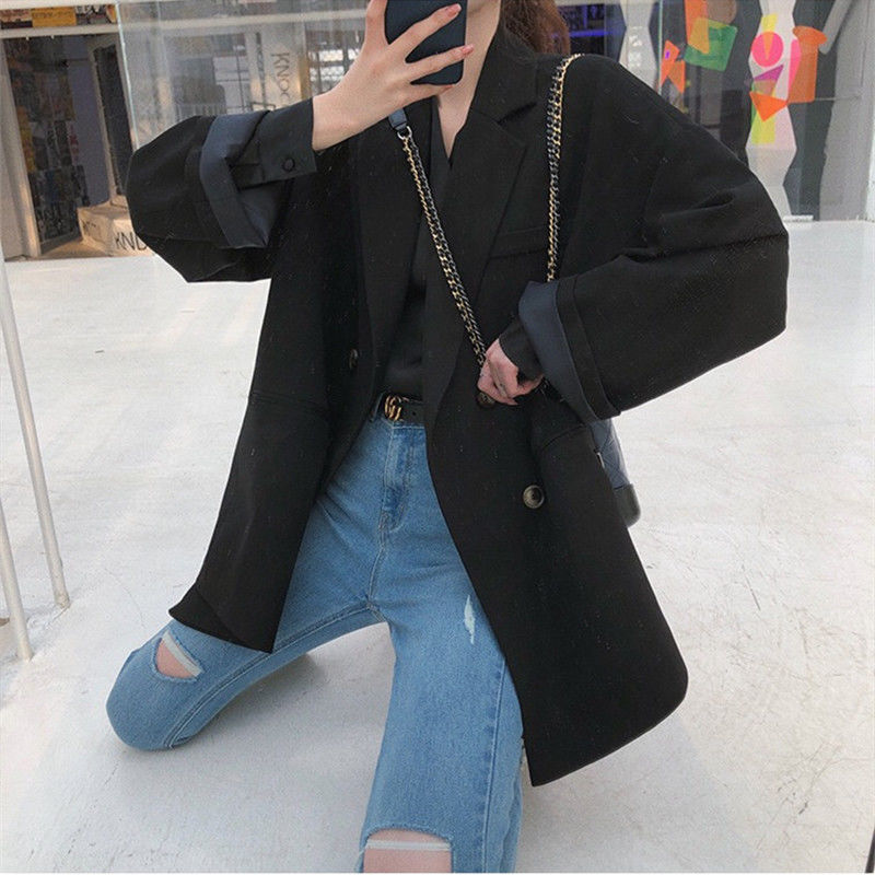 Oversized Double Breasted Blazer