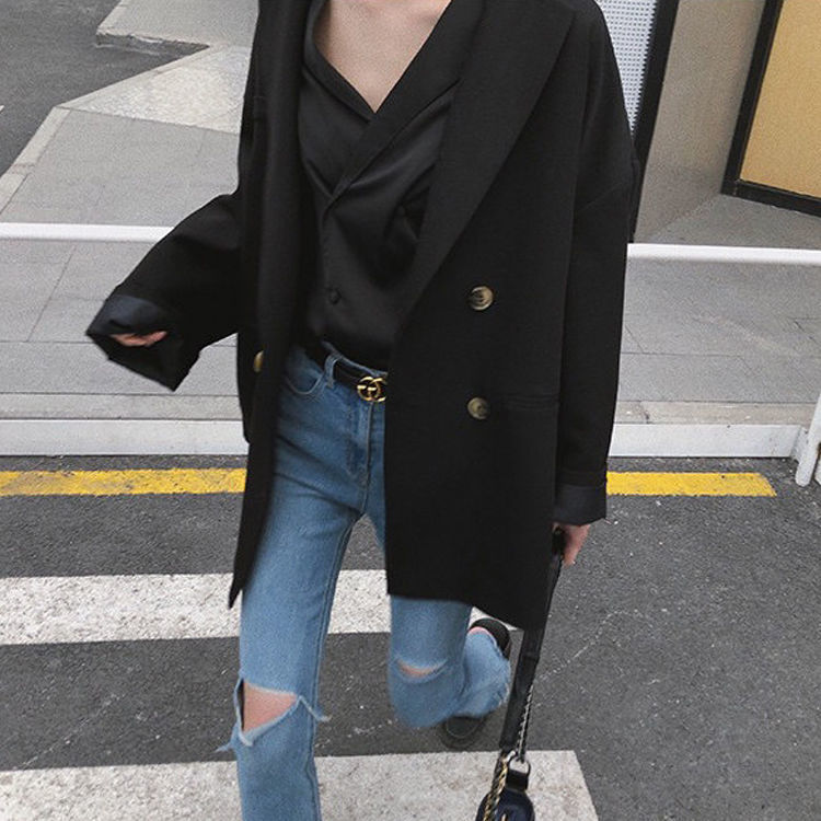 Oversized Double Breasted Blazer