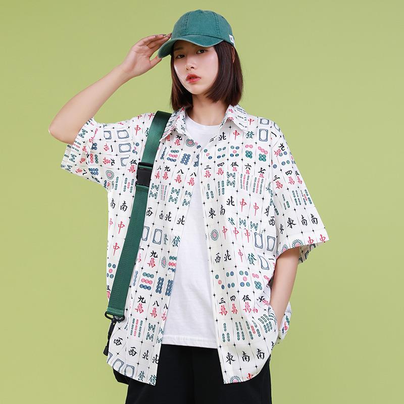 MJ Oversized Button Down Shirt