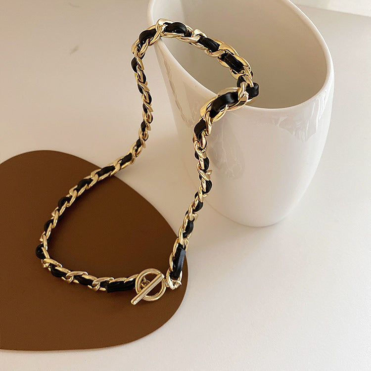 PU Leather Collar Chain/Bracelet